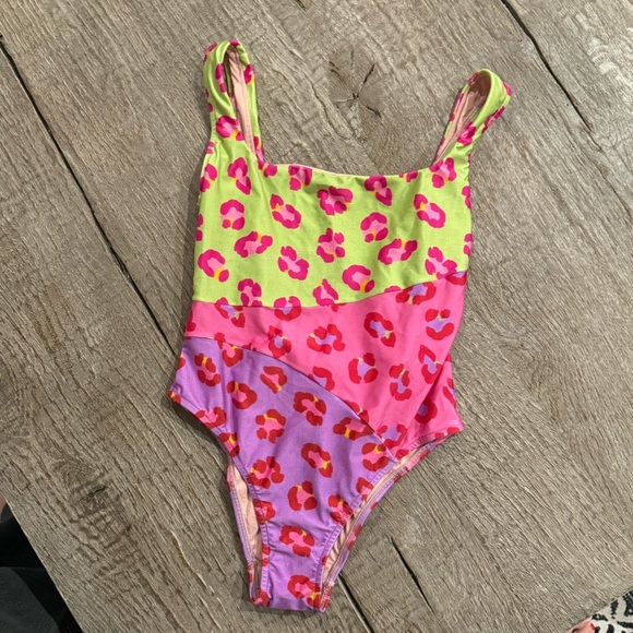 Farm Rio Maxi Leopard Patch One Piece Swimsuit - Picture 4 of 6